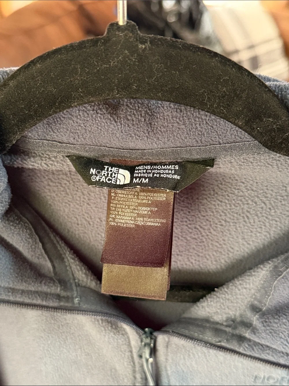 The North Face Slate Gray Quarter-Zip Fleece Pullover